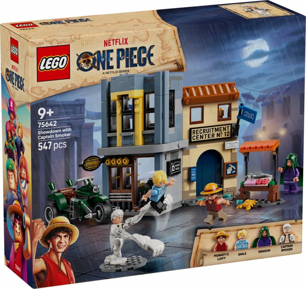 LEGO One Piece Streljanje s kapitanom Smokerjem (75642)