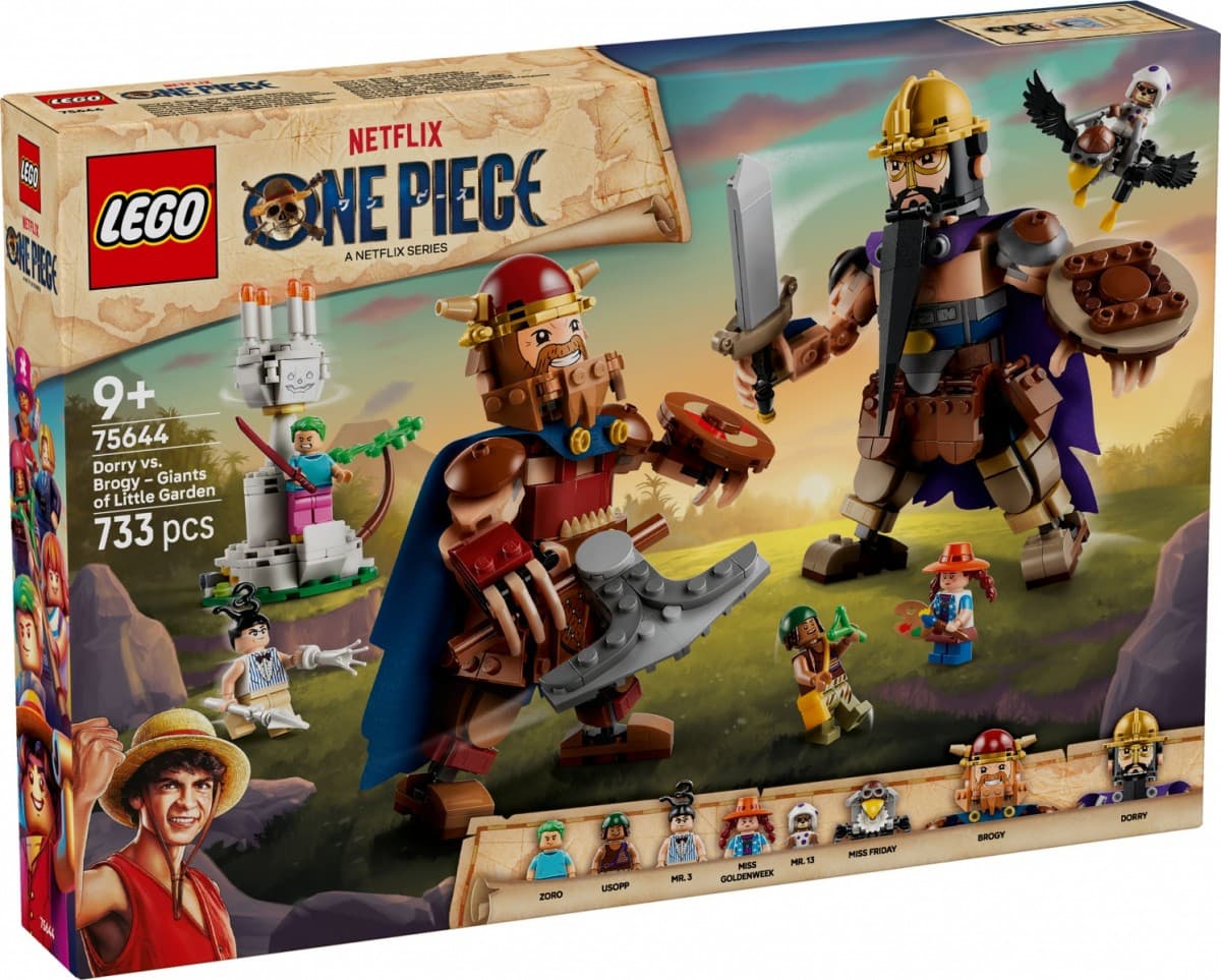 LEGO One Piece Dorry vs. Brogy - Giganta z Little Gardena (75644)