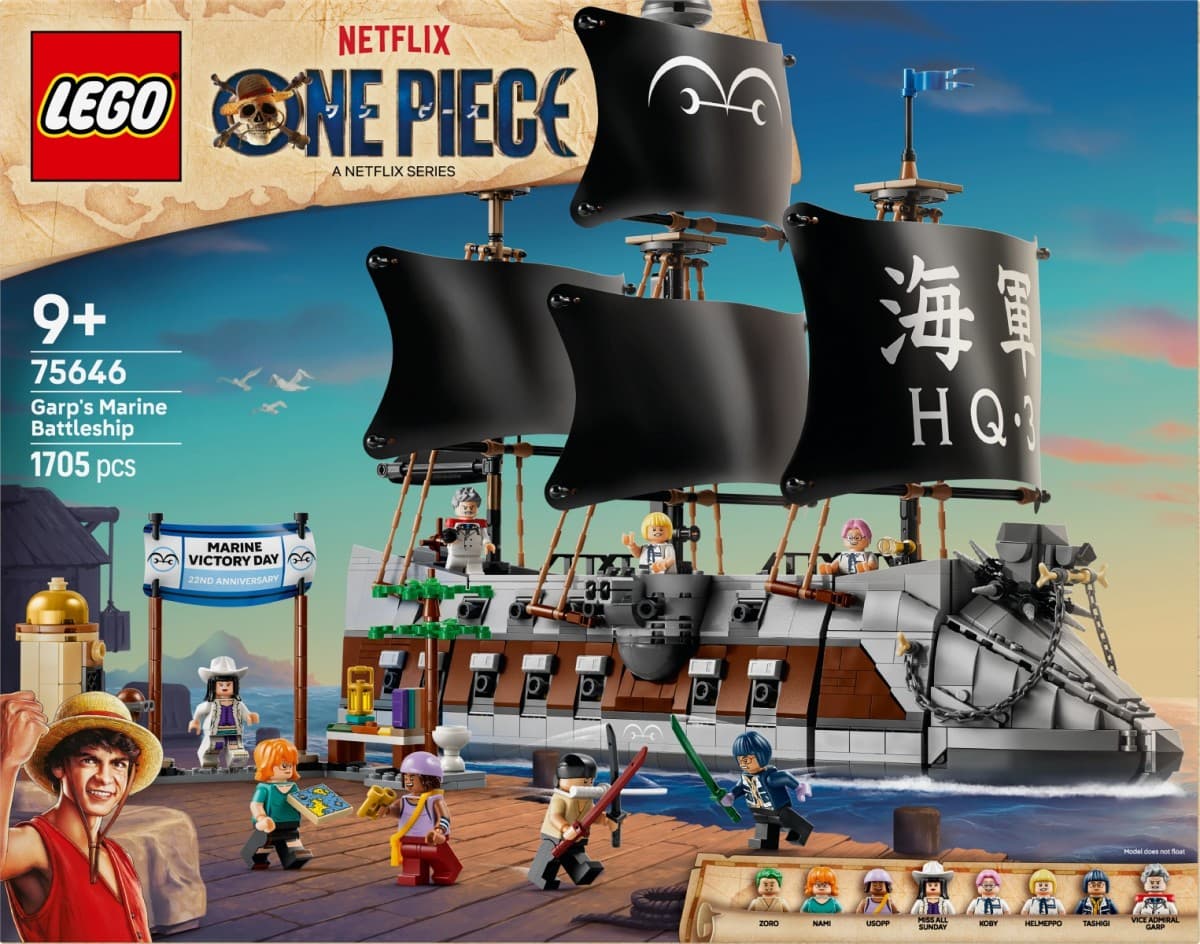 LEGO One Piece Garpova ladja (75646) 6