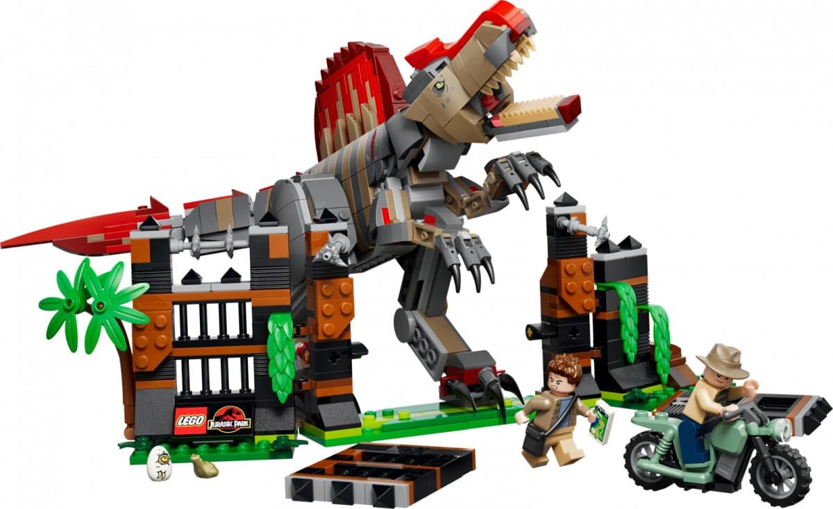 LEGO Jurassic World Pobeg Spinozavra (77982) 5