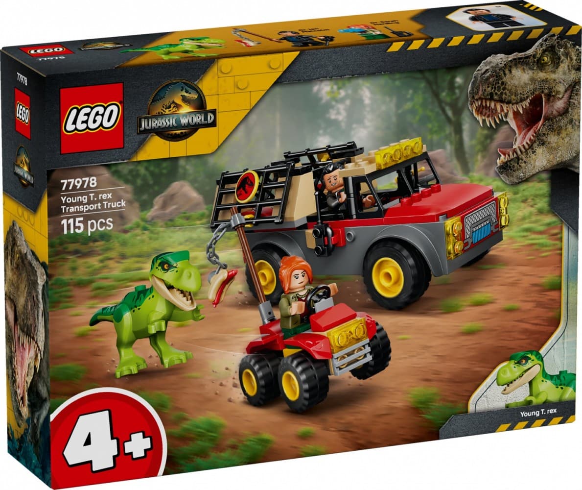 LEGO Jurassic World Tovornjak za prevoz mladega tiranavra (77978)