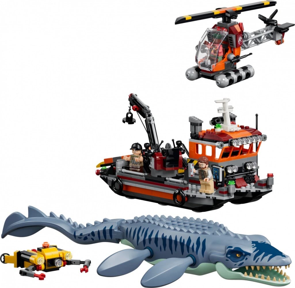 LEGO Jurassic World Napad Mosasavra na čoln (77983) 5
