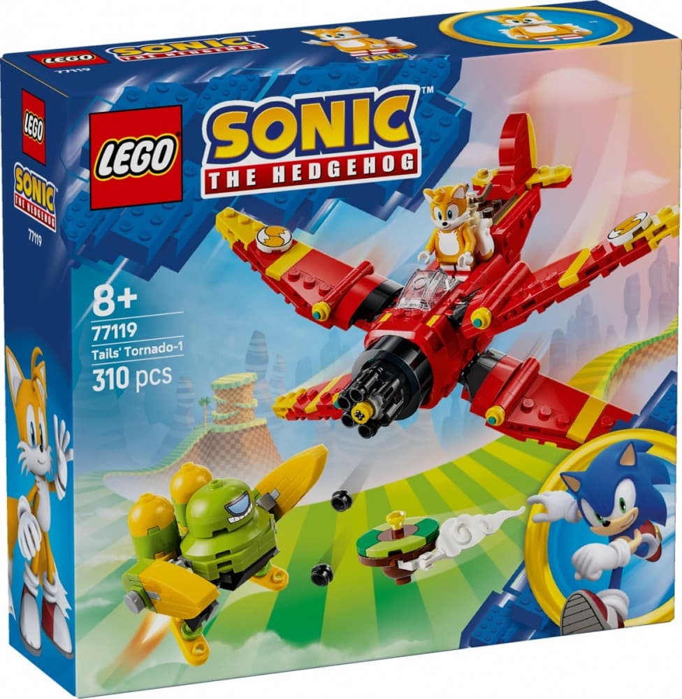 LEGO Sonic Tails in Tornado-1 (77119) - Komplet za igranje