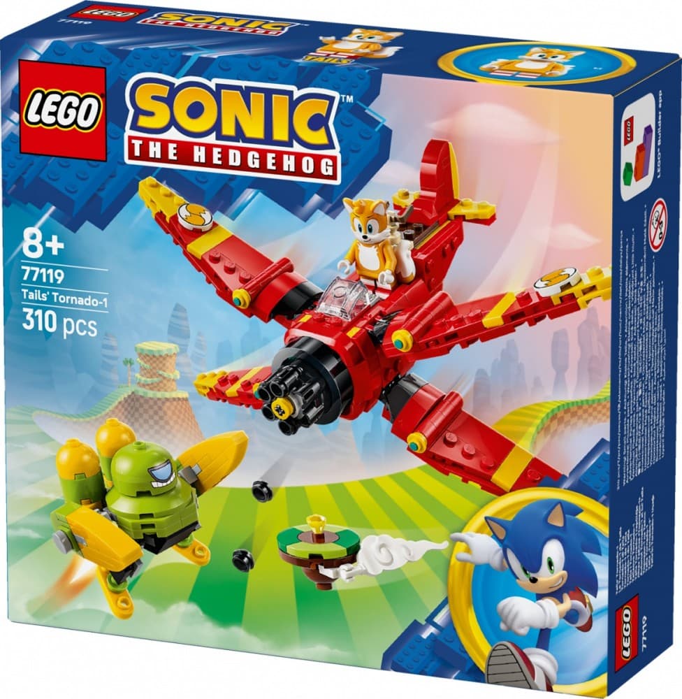 LEGO Sonic Tails in Tornado-1 (77119) - Komplet za igranje 2