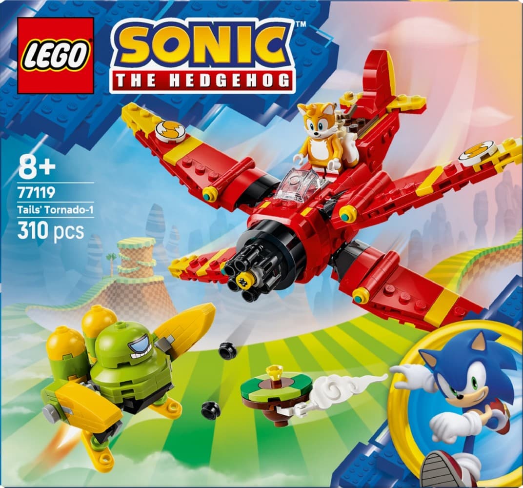 LEGO Sonic Tails in Tornado-1 (77119) - Komplet za igranje 3