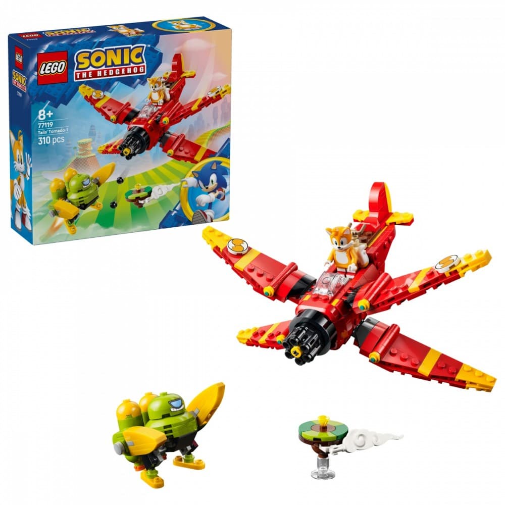 LEGO Sonic Tails in Tornado-1 (77119) - Komplet za igranje 4