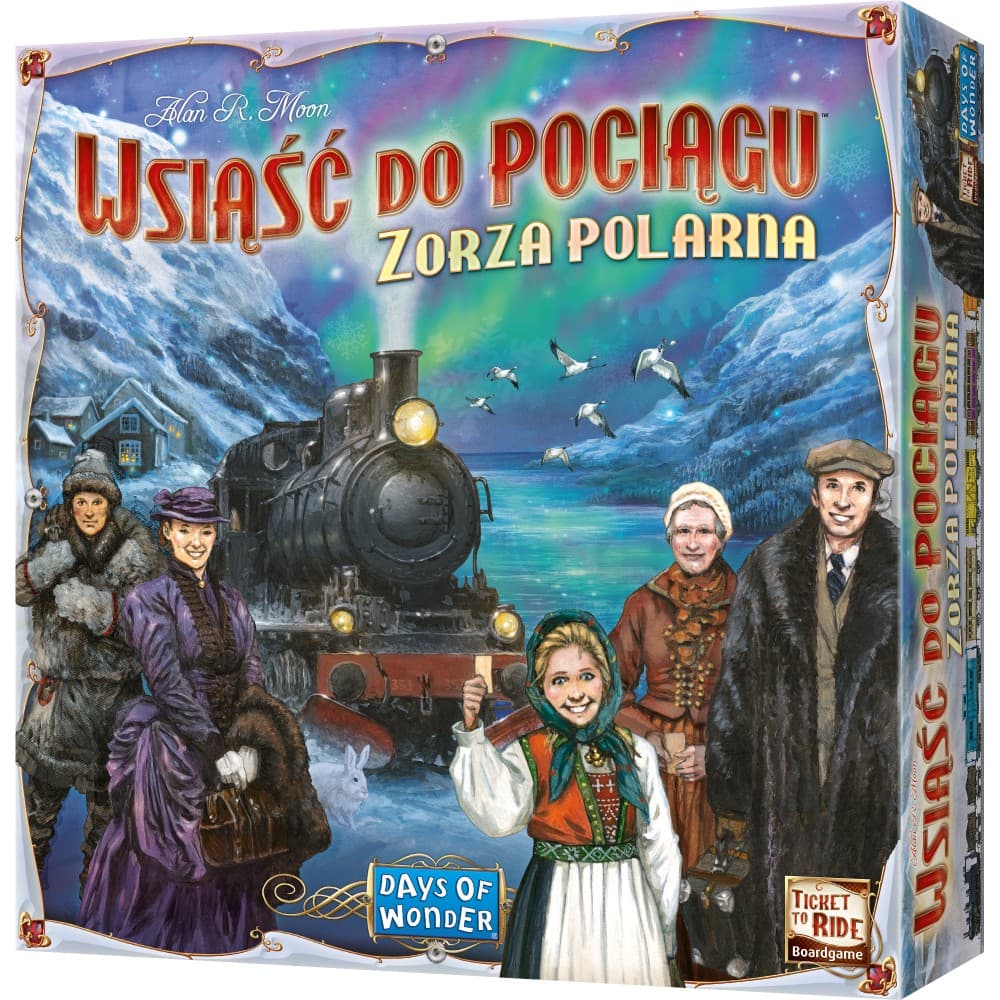 Družabna igra Vlak: Polarni sij