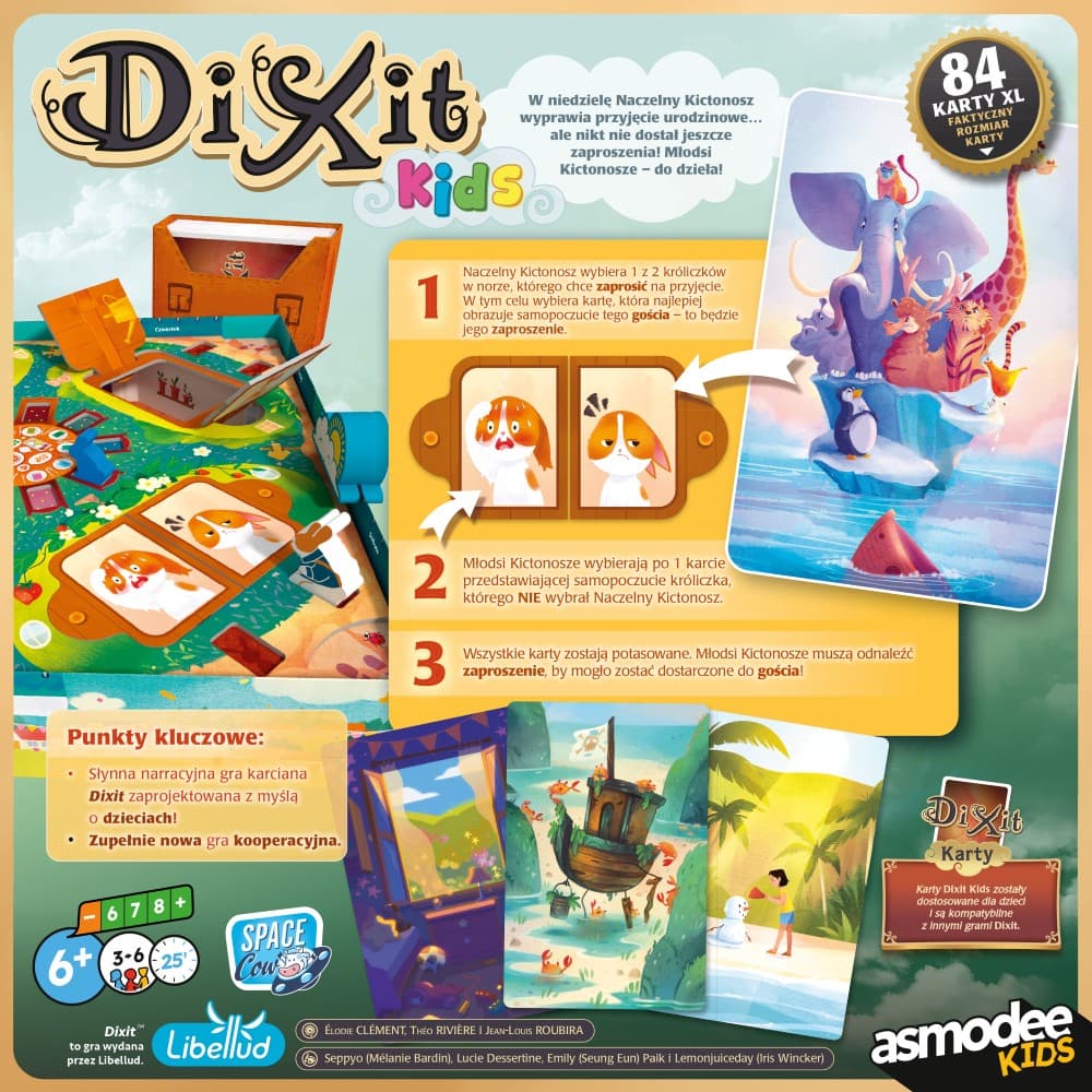 Rebel Družabna igra Dixit Kids (slovenska verzija) 7