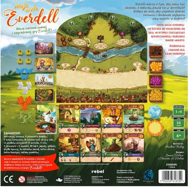 Družabna igra Moje malo mesto Everdell REBEL 2