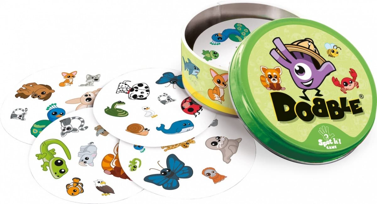 Družabna igra Dobble Zverji (Eco) REBEL 3