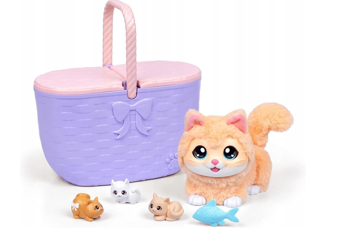 Interaktivna maskota Little Live Pets - Mucek v košarici 2