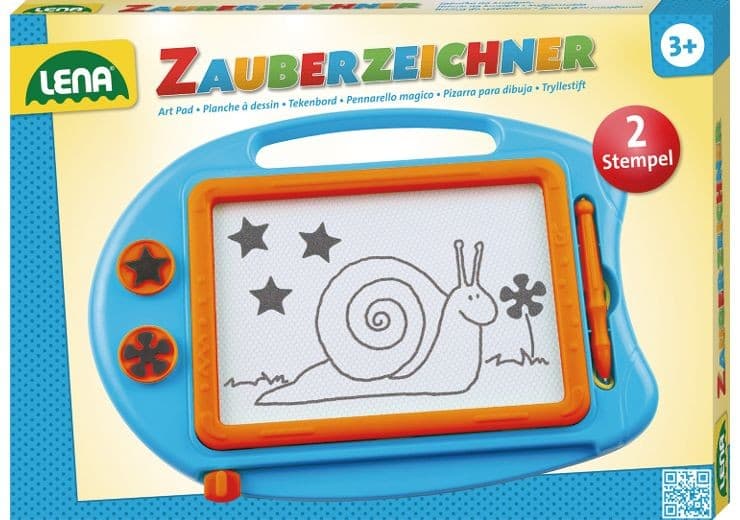 Čarobna tabla LENA 20 cm, s pisalom