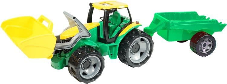 Traktor LENA z žlico in prikolico, 90 cm 2