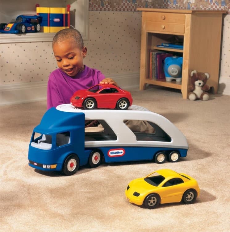 Velik transporter avtomobilov Little Tikes 3