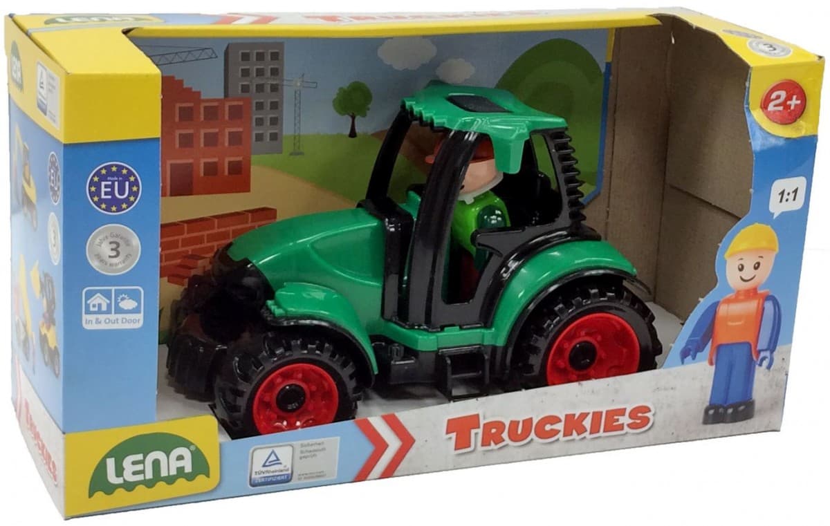 LENA Traktor Truckies 17 cm, plastika
