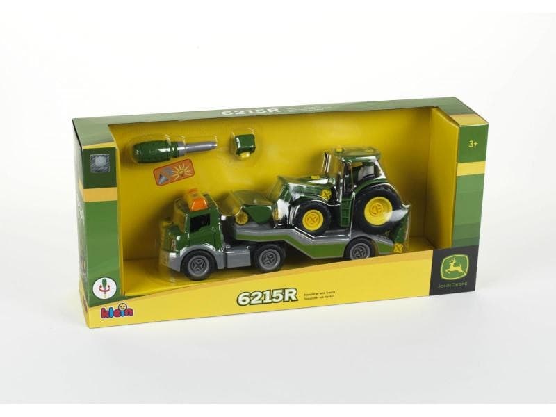 Traktor John Deere KLINE za sestavljanje na prikolici