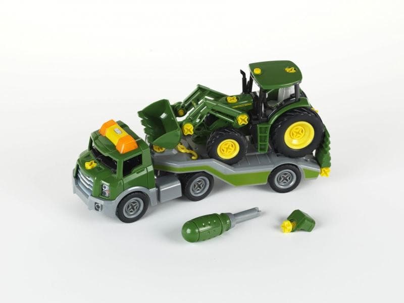 Traktor John Deere KLINE za sestavljanje na prikolici 4