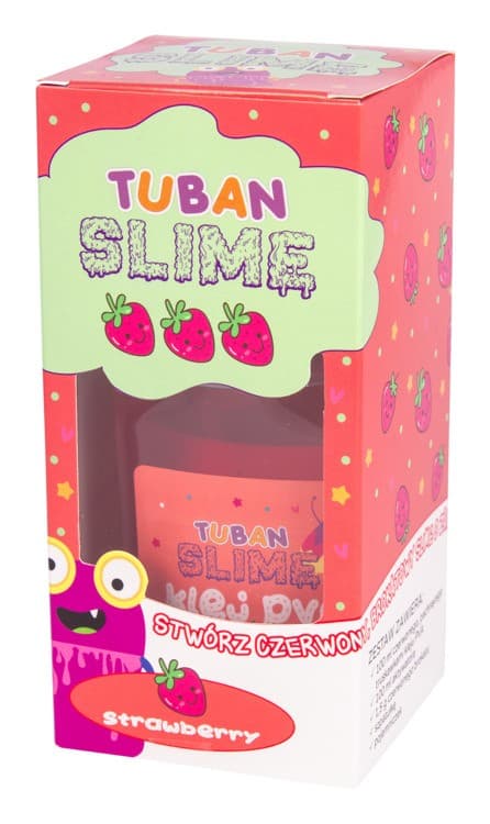 Komplet za izdelavo sluzi TUBAN "Super Slime - Jagoda"