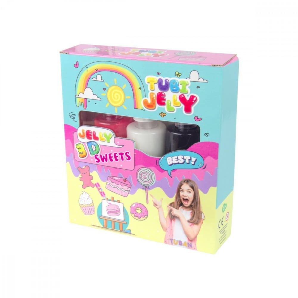 Set Tubi Jelly 3 barve - sladkarije