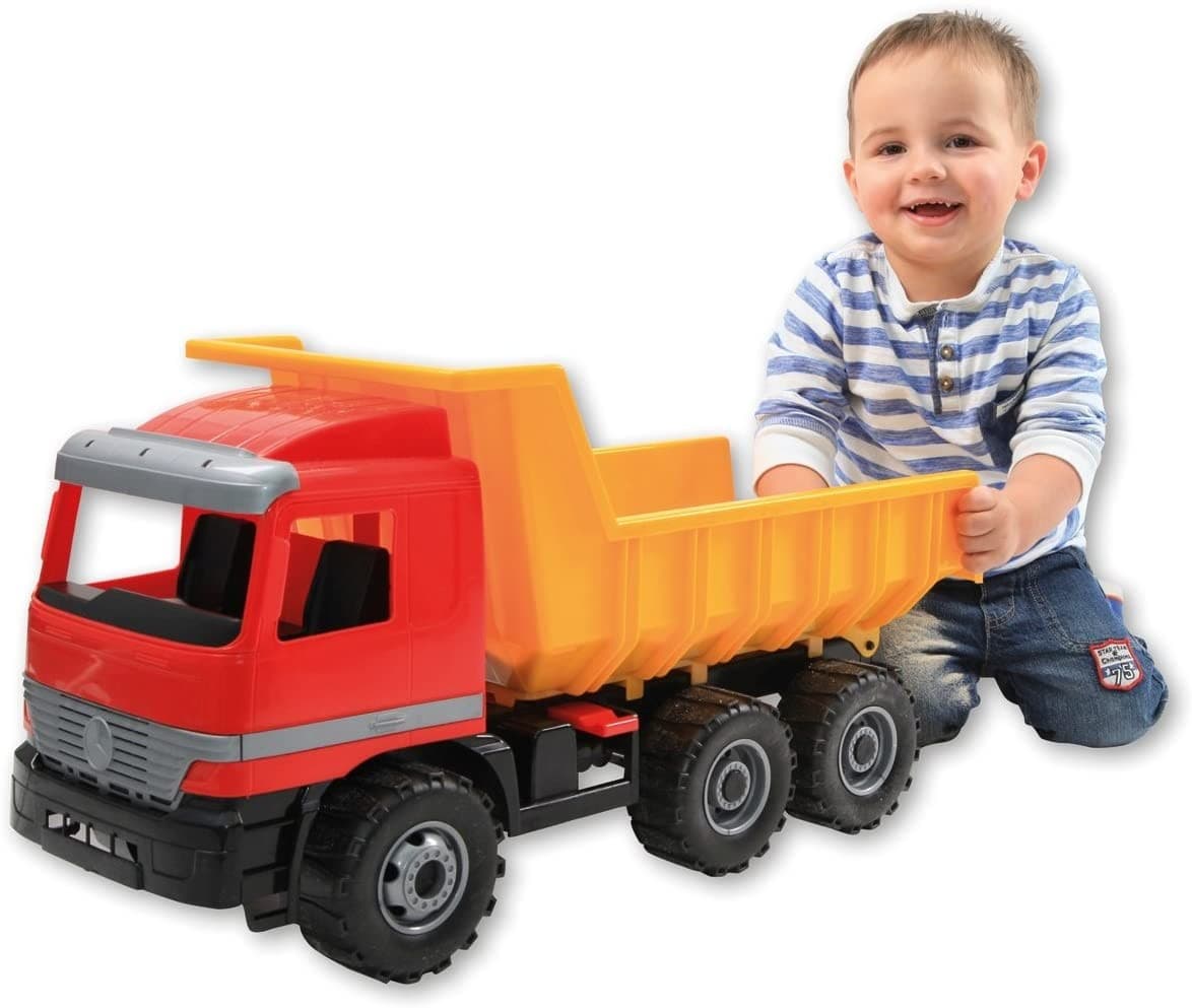 LENA Giga Trucks Kiper Mercedes Actros 62 cm 8