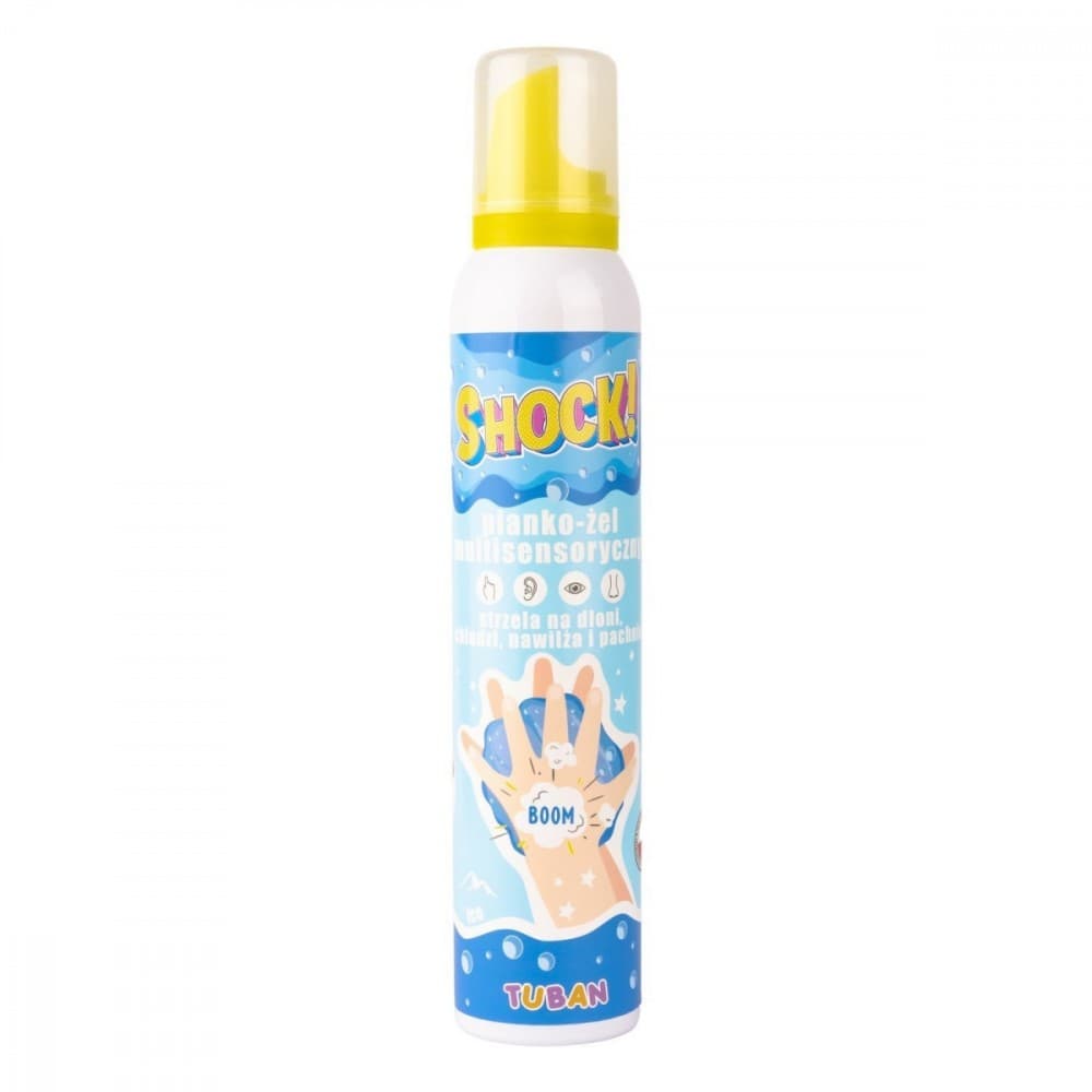 TUBAN Multisenzorična peno-želejska kroglice Shock! Ice