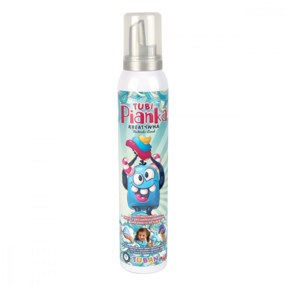 TUBAN Pena za kopanje Tubi, modra, 200 ml