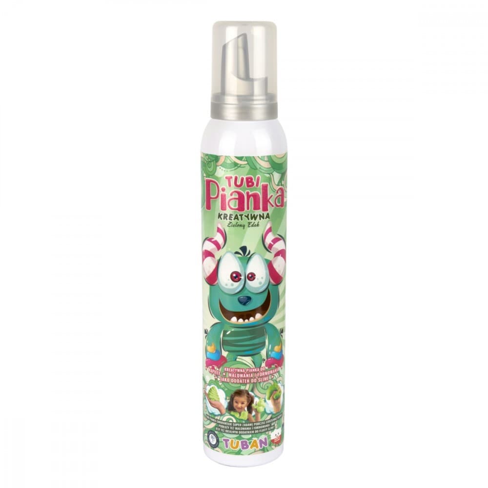 TUBAN Pena za kopanje Tubi, zelena, 200 ml