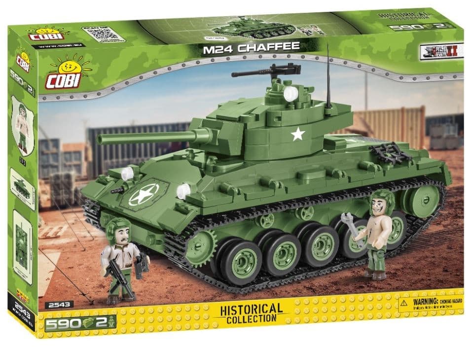 Gradbeni kompleti COBI M24 Chaffee, II. svetovna vojna
