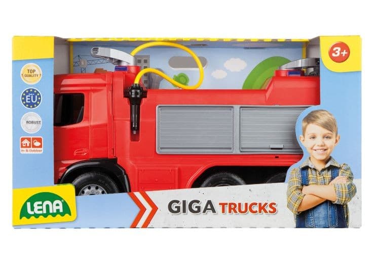 LENA gasilni avto GIGA TRUCKS odkrito pakiran, 65 cm