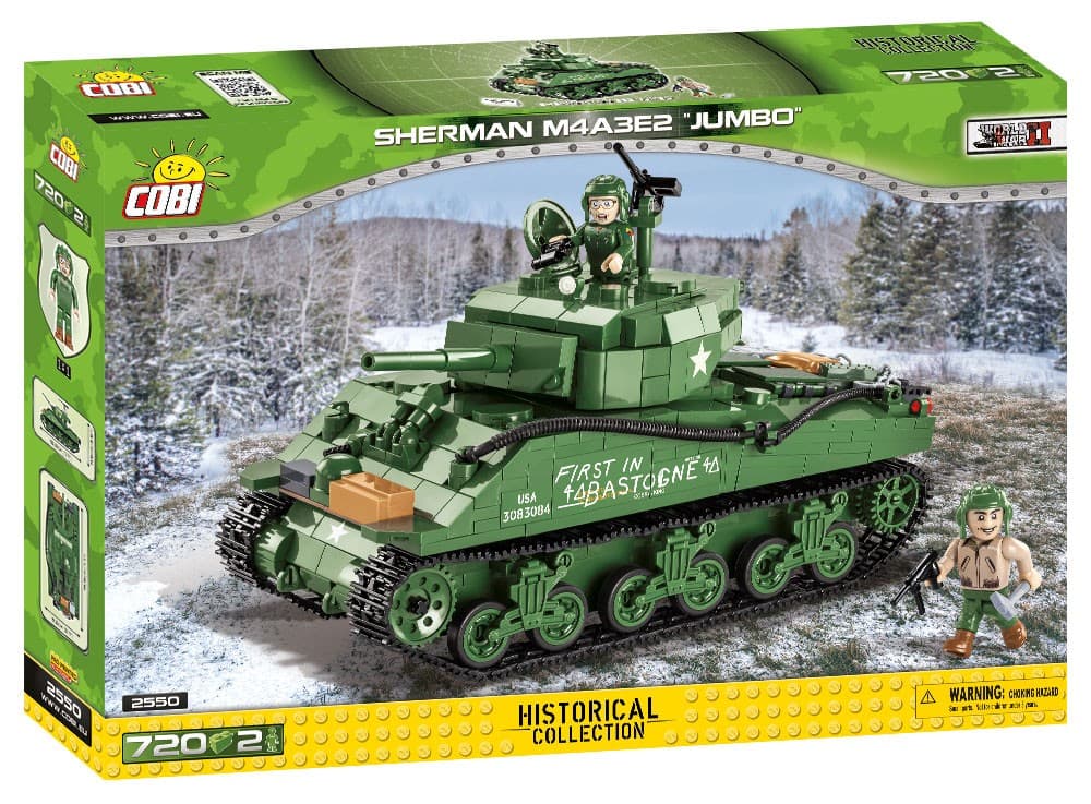 COBI kocke Sherman M4A3E2 Jumbo (720 kosov)