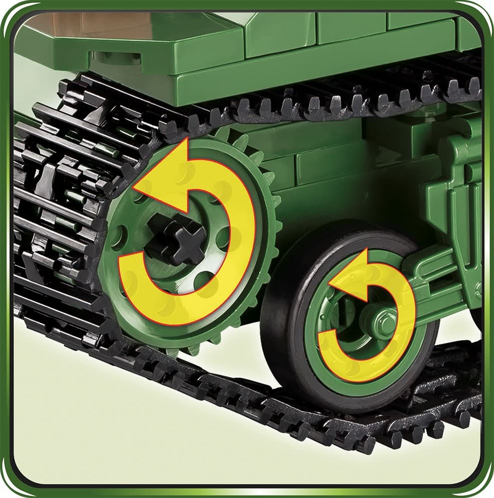 COBI kocke Sherman M4A3E2 Jumbo (720 kosov) 7