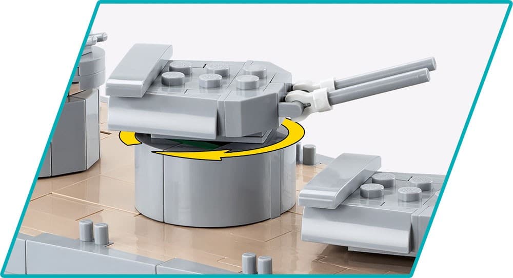 LEGO COBI Bojni ladja HMS Hood 4