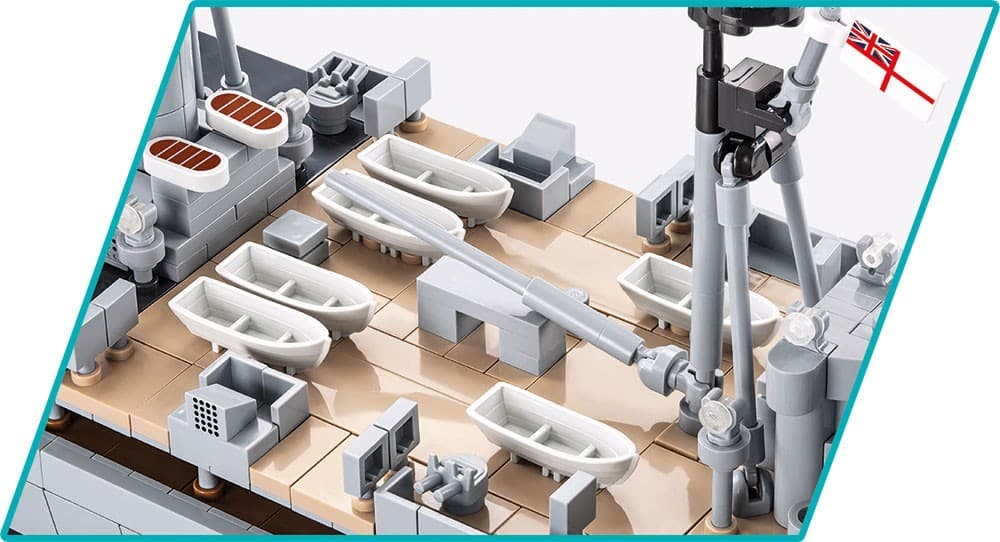 LEGO COBI Bojni ladja HMS Hood 6