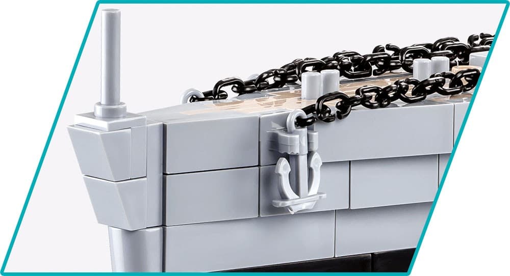 LEGO COBI Bojni ladja HMS Hood 8