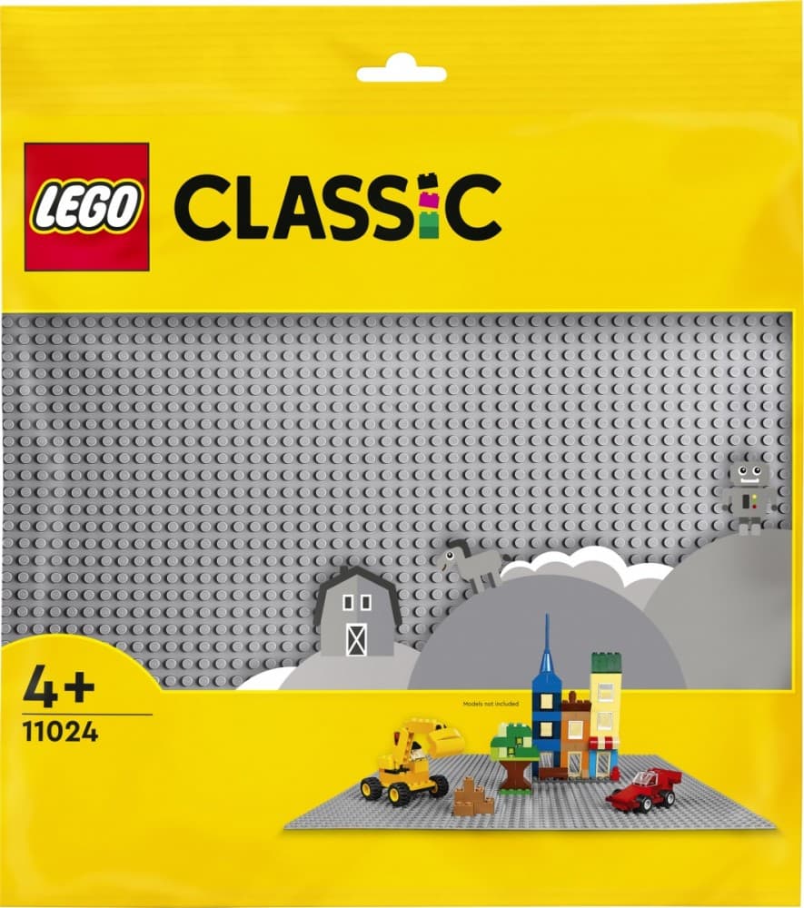 LEGO Classic Osnovna ploščica, siva (11024)