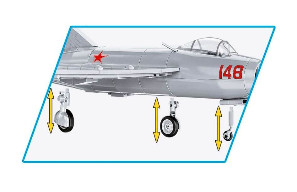LEGO COBI Mig-15 Fagot (1:32) 7
