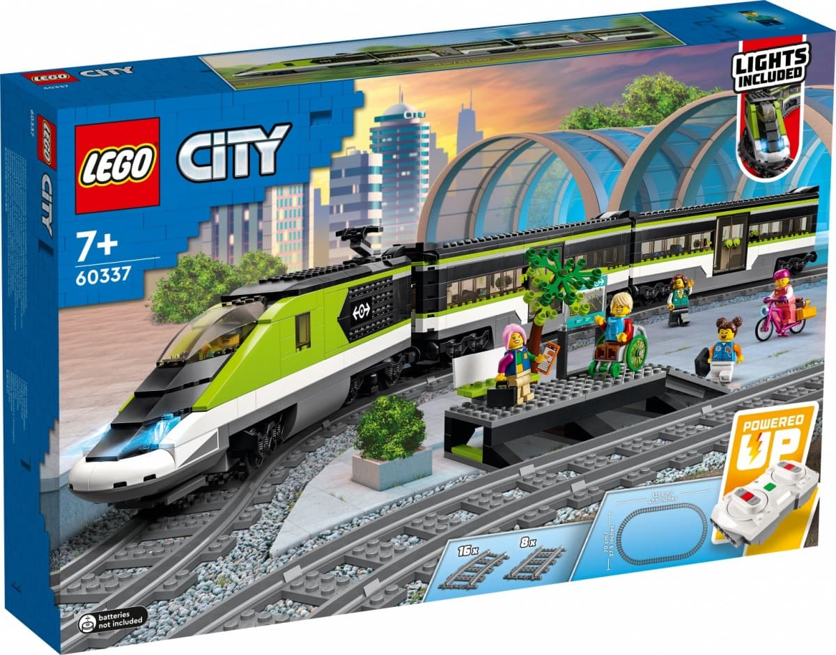 LEGO City 60337 Hitri potniški vlak