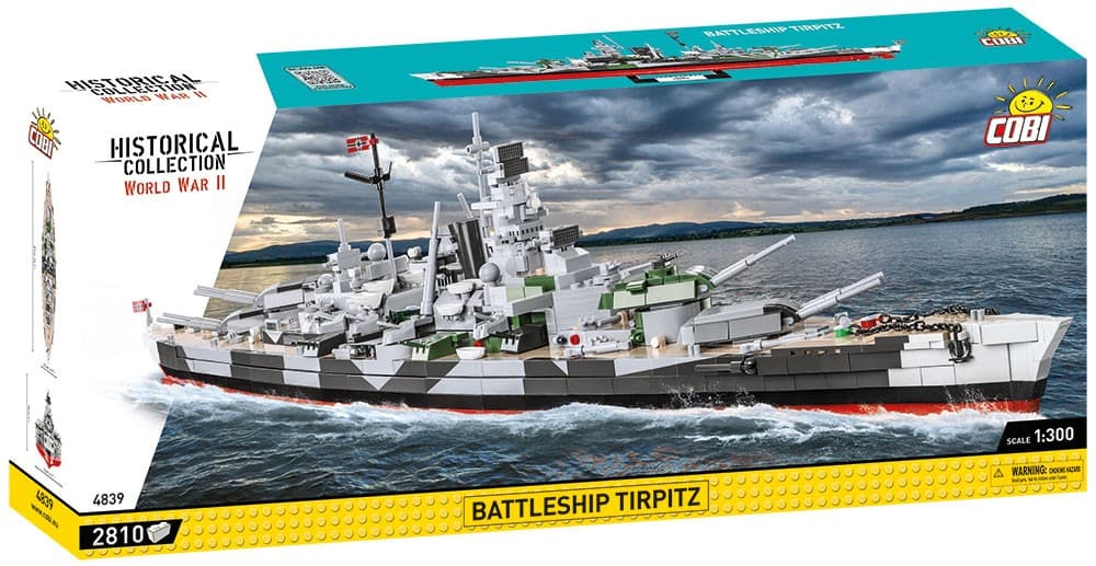 COBI Kocke Bojna ladja Tirpitz (2810 kosov)