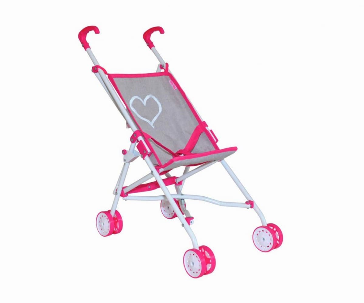 MILLY MALLY voziček za punčke Julia Prestige Pink