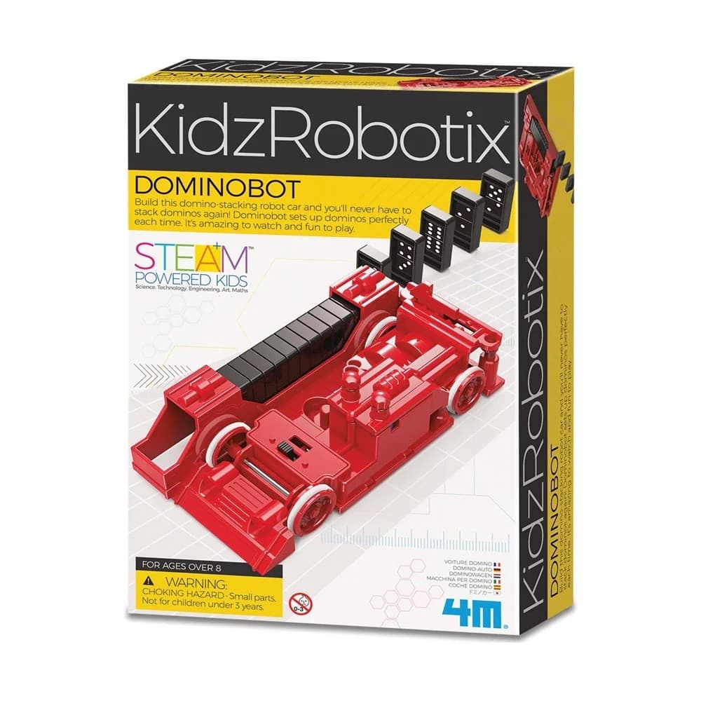 4M Dominobot - robot, ki sam postavi domine