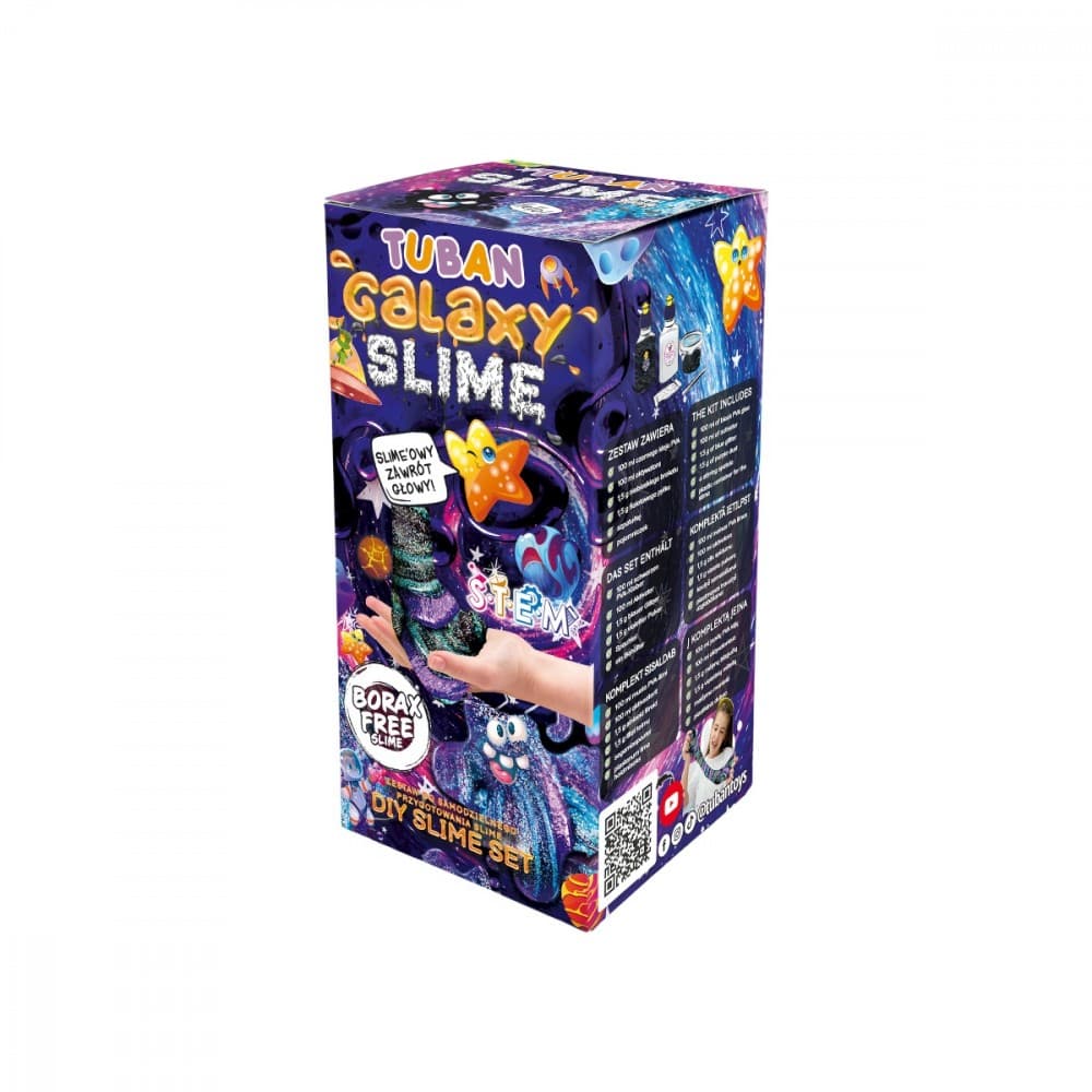 TUBAN DIY Slime Set Galaxy