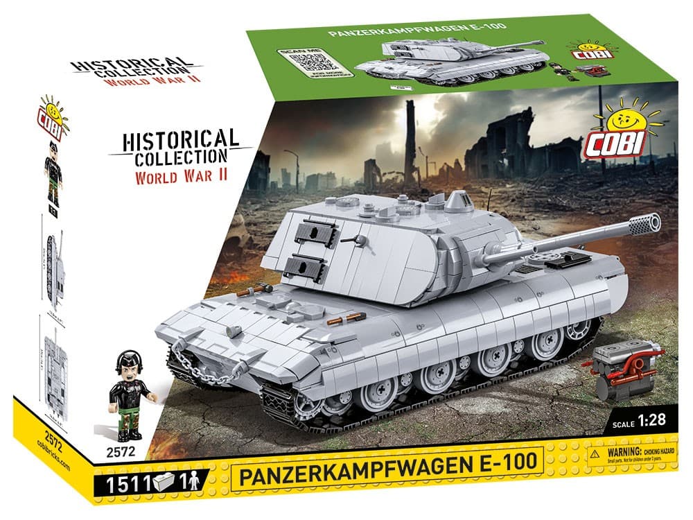 COBI KLOCKI Panzerkampfwagen E-100 (1:28)