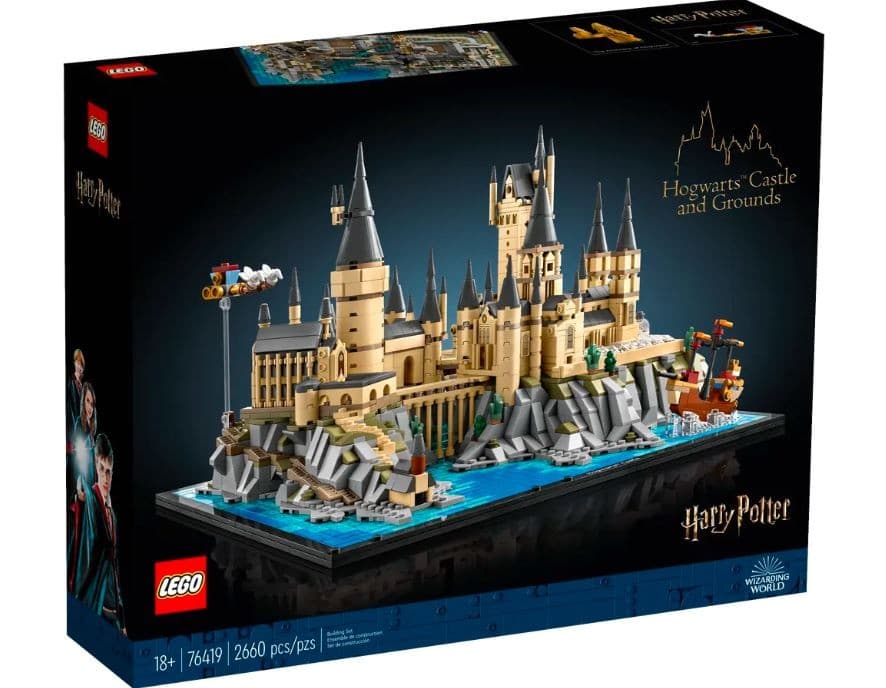 LEGO Harry Potter Zgradba gradu Hogwarts in neuničljivi črni 76419