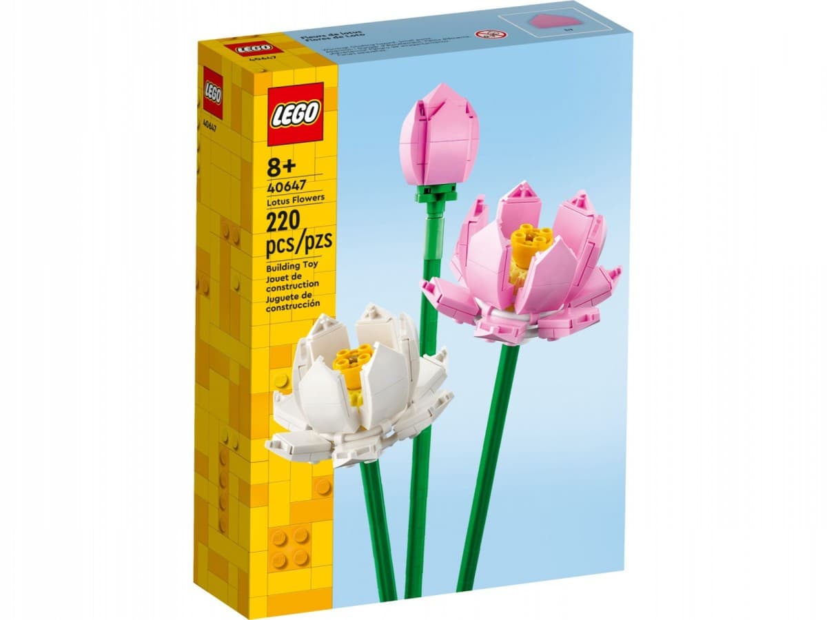 LEGO 40647 - Rastlinske rože lotusa