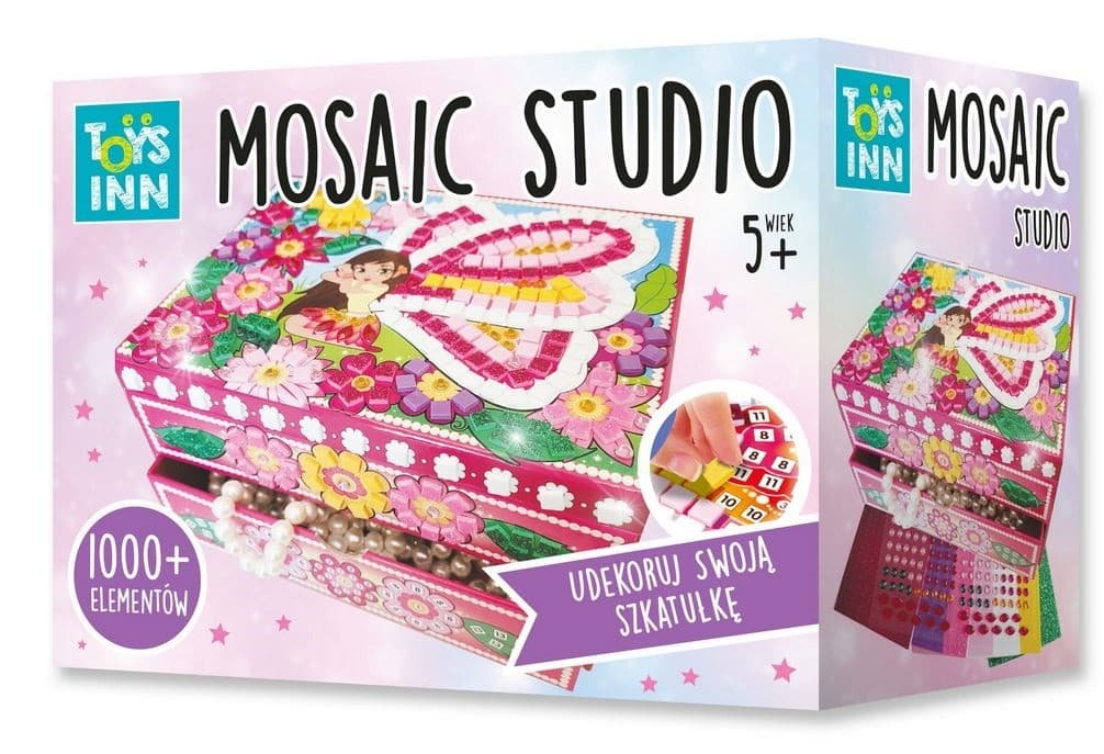 STNUX Kreativni set: mozaik škatuľka z motivom vile