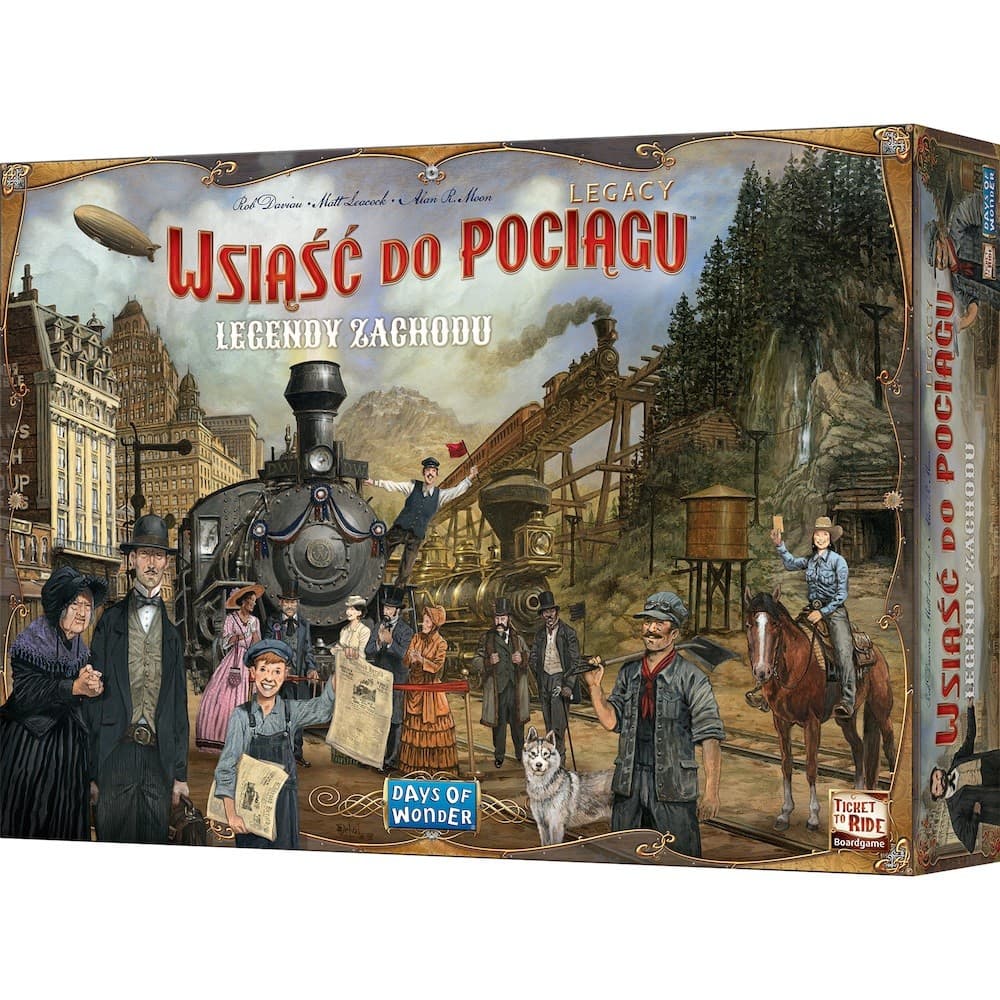 Ticket to Ride: Legacy - Legende Zahoda