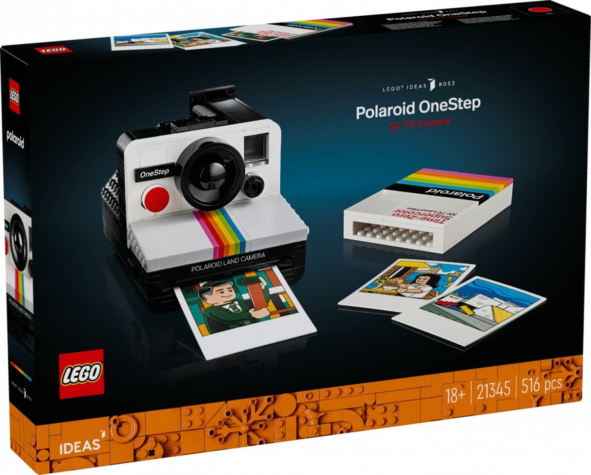 LEGO Ideas 21345 Polaroid OneStep SX-70 - nostalgični fotoaparat