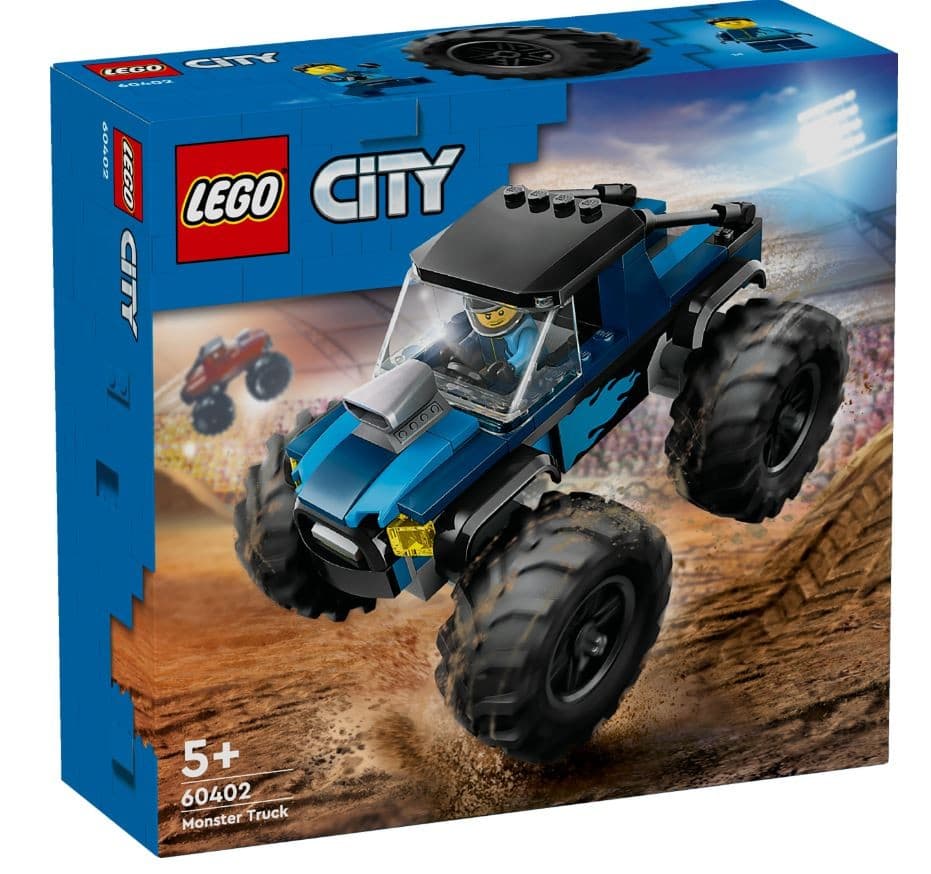 LEGO City Modri monster truck (60402)