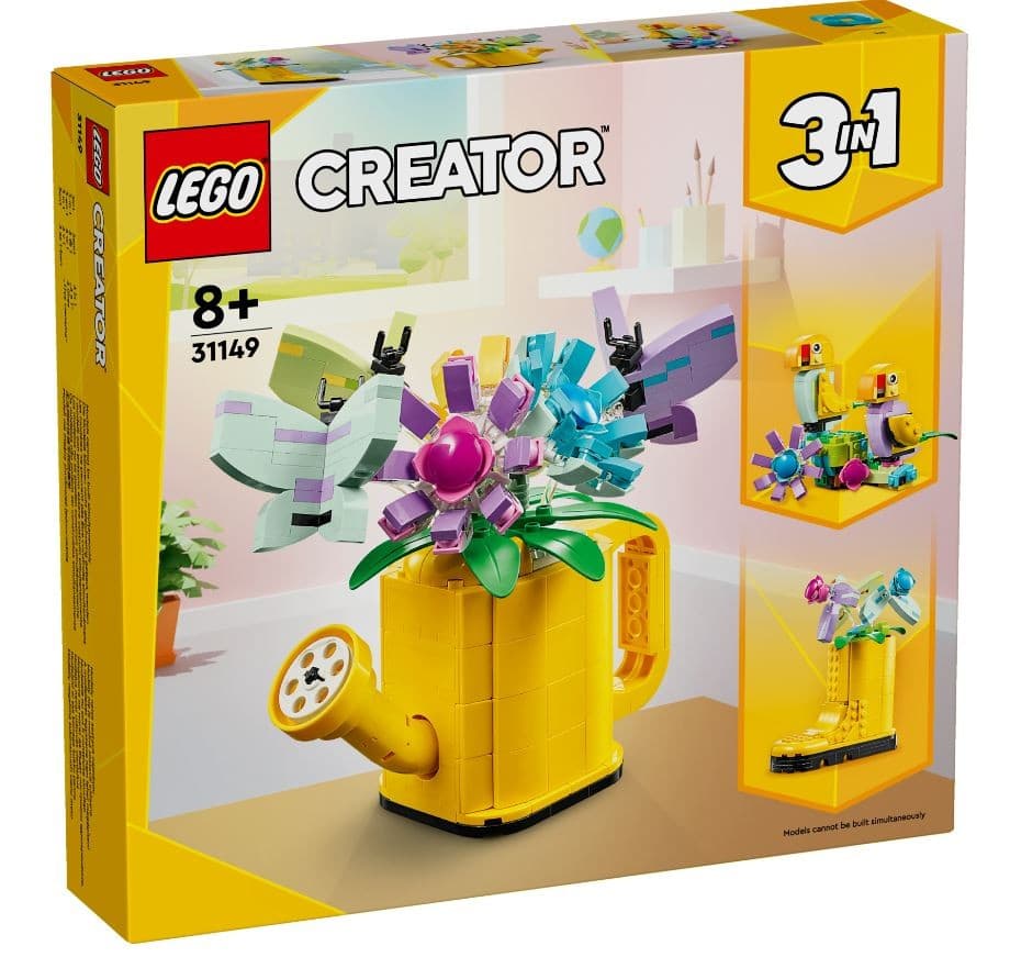 LEGO Creator 3 v 1 "Cvetje v zalivalki" (31149) - Komplet za gradnjo