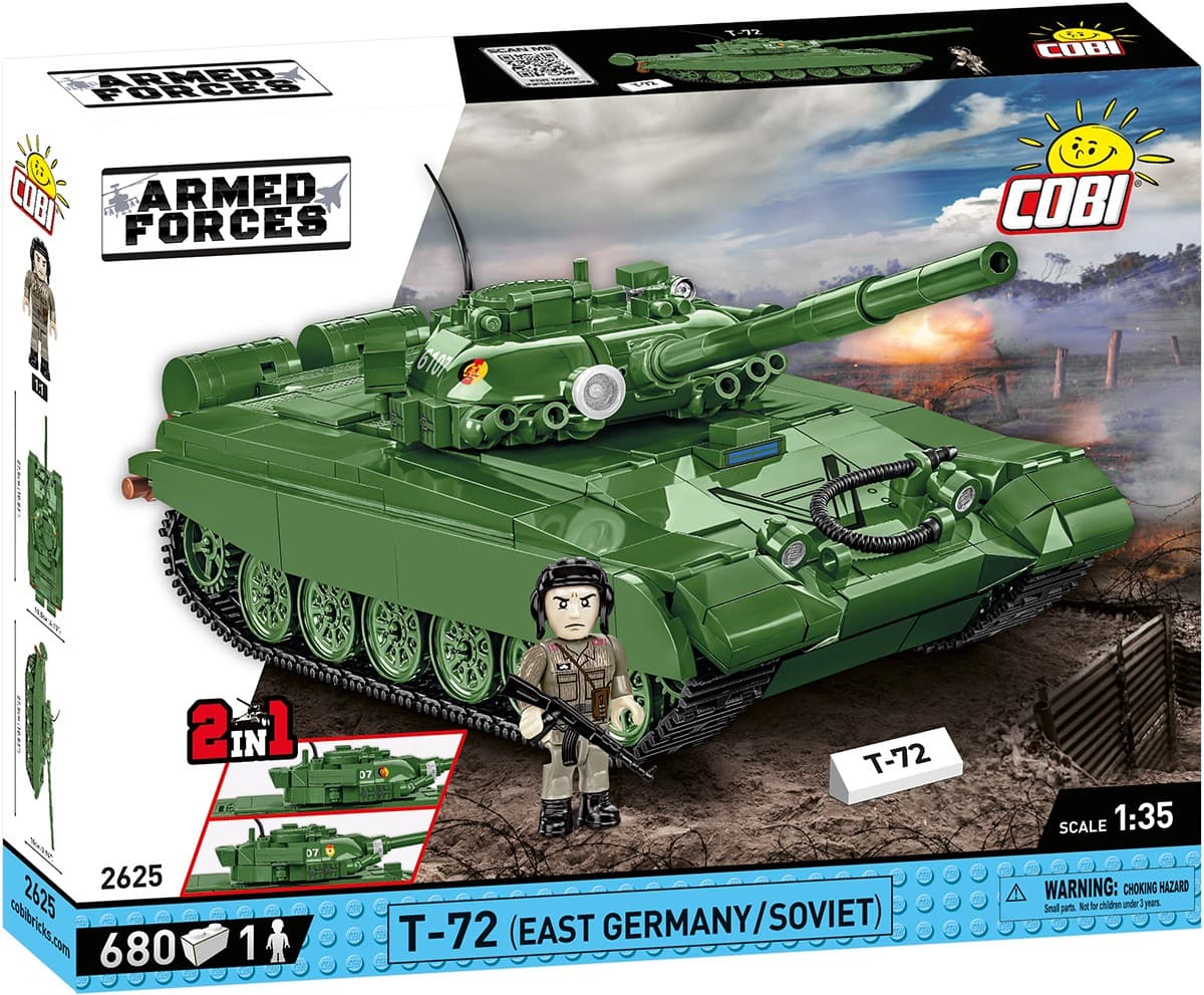 LEGO kocke Armed Forces T-72 (East Germany/Soviet) 1/35